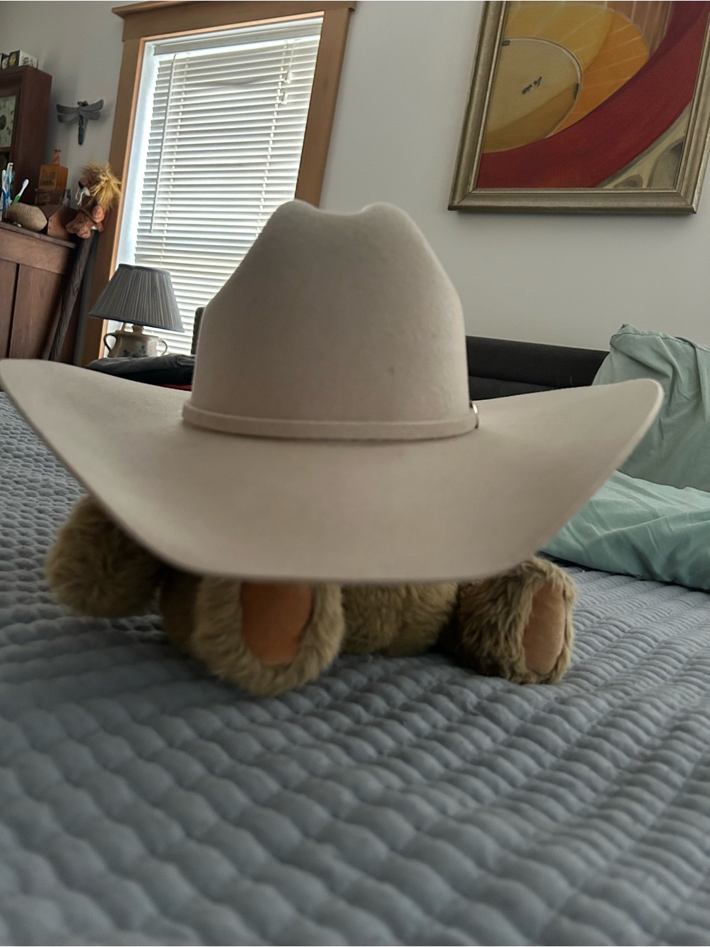 Felt Western Cowboy Hat 6 7/8